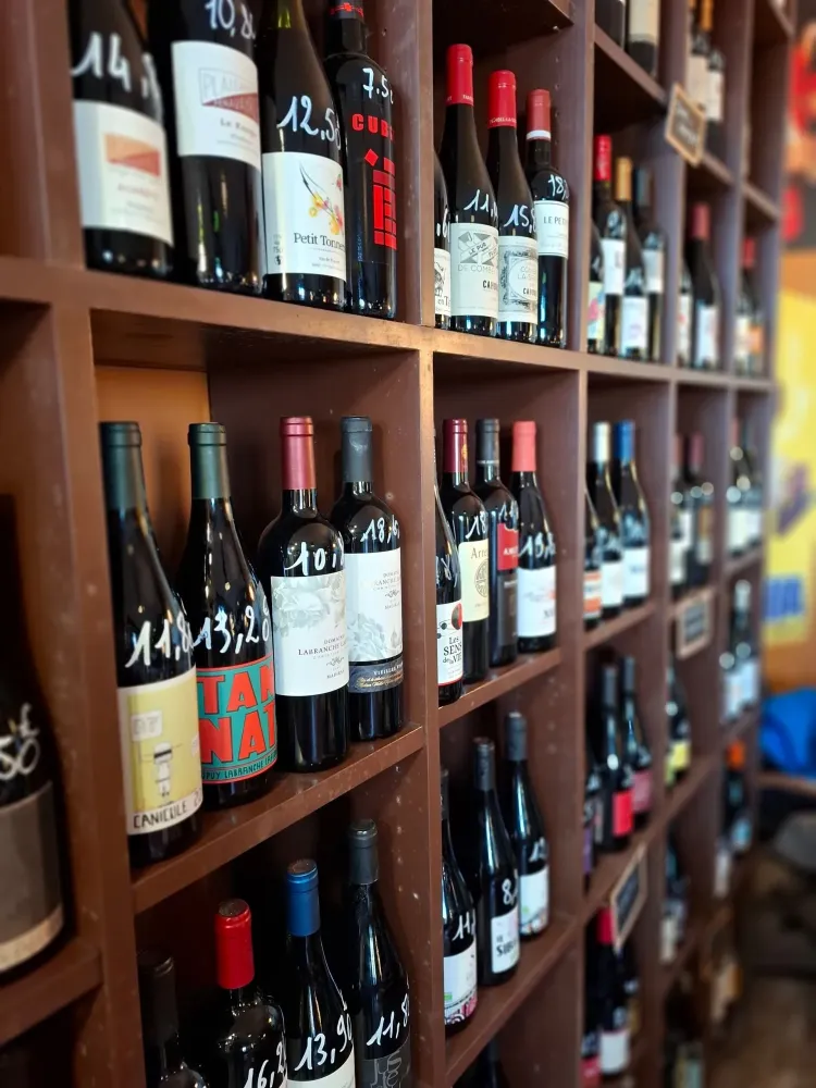 choix vins -photo