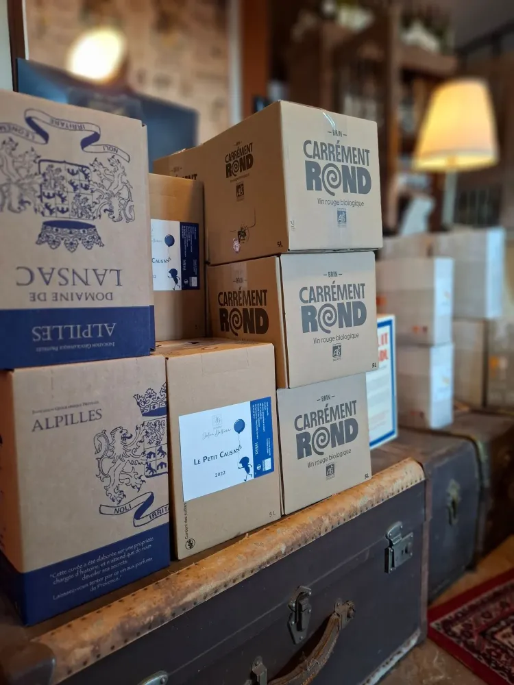 Coffret vins près de Hasparren